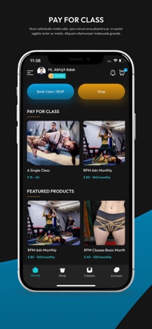 RPM Classes screenshot