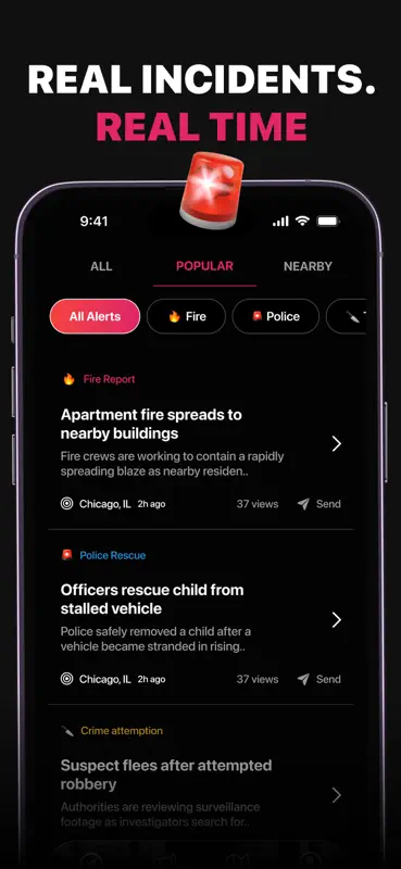 WatchOut: Police Scanner・Radio screenshot 3 of 5