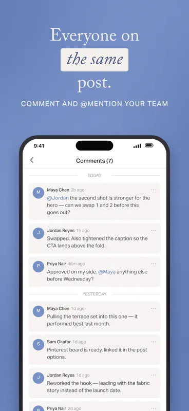 Planoly: Social Media Planner screenshot 9 of 9