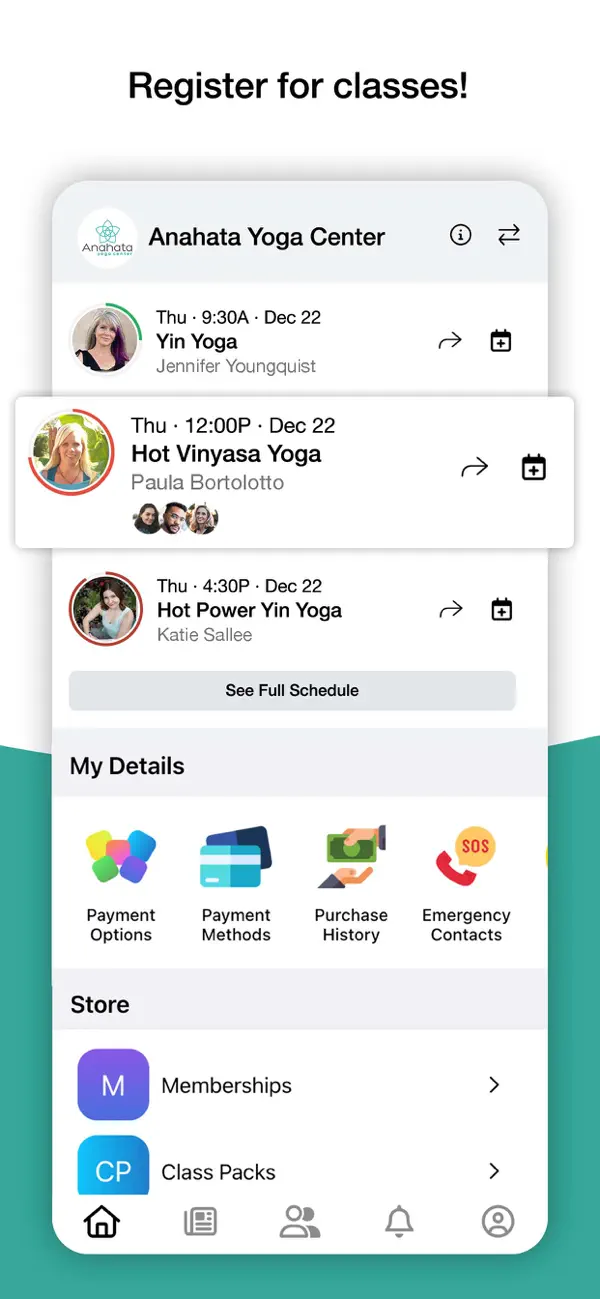 Screenshot #2 pour Anahata Yoga Center, OH