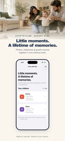 Grow-With-Me: Memory Book screenshot 1