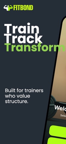 FitBond: Train Track Transform iPhone screenshot
