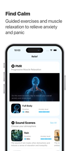 Anxiety, Panic & Stress Relief screenshot