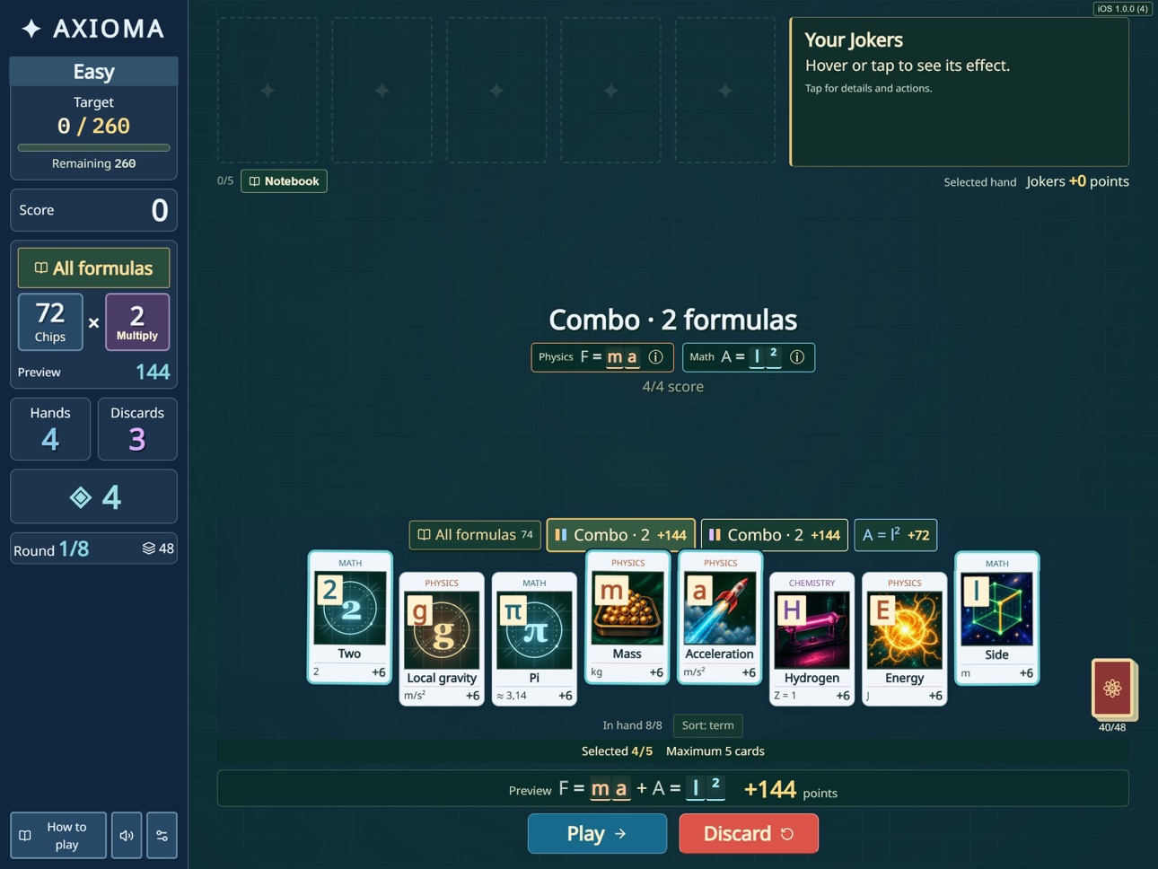 Screenshot 2 of AXIOMA — Science in Play