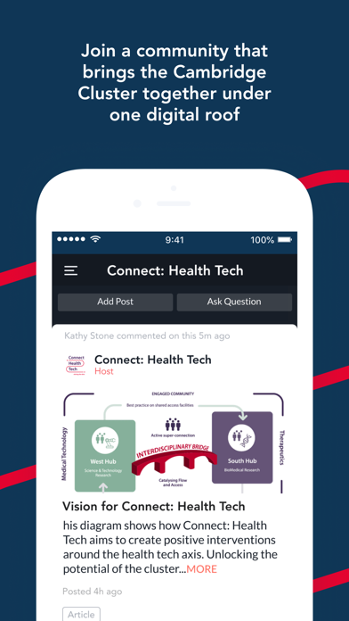 Screenshot #1 pour Connect: Health Tech