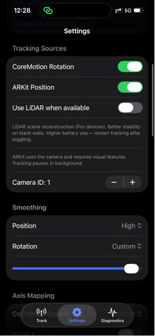 FREED Tracker screenshot