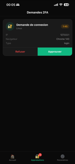 EcoAuth - Authentication app Screenshot 2 of 3