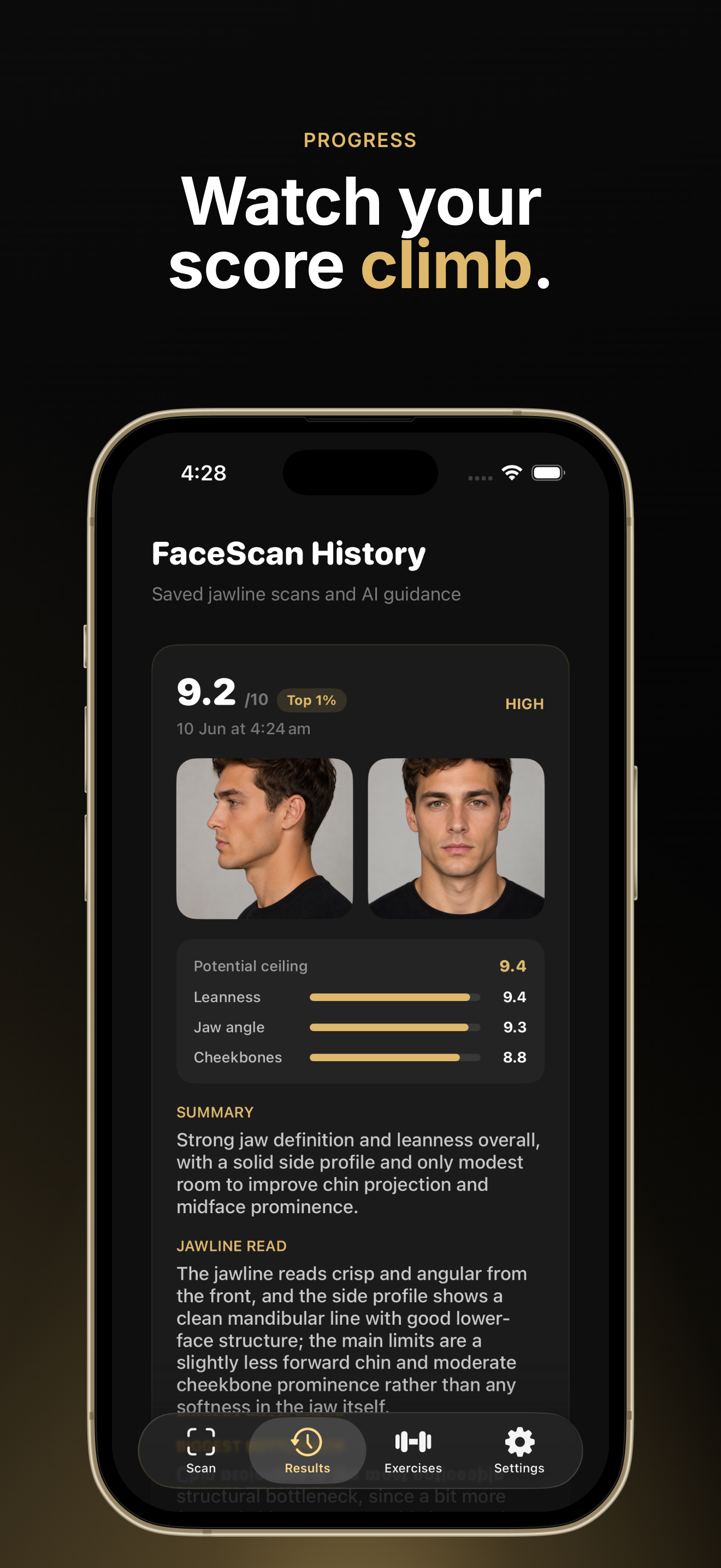 MewMax AI: Looksmax Face Scan screenshot 4