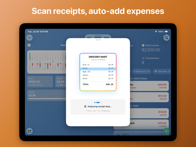 Coins - Spending Tracker Screenshot