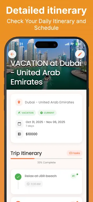 Itinerary Planner - Travyn screenshot 2