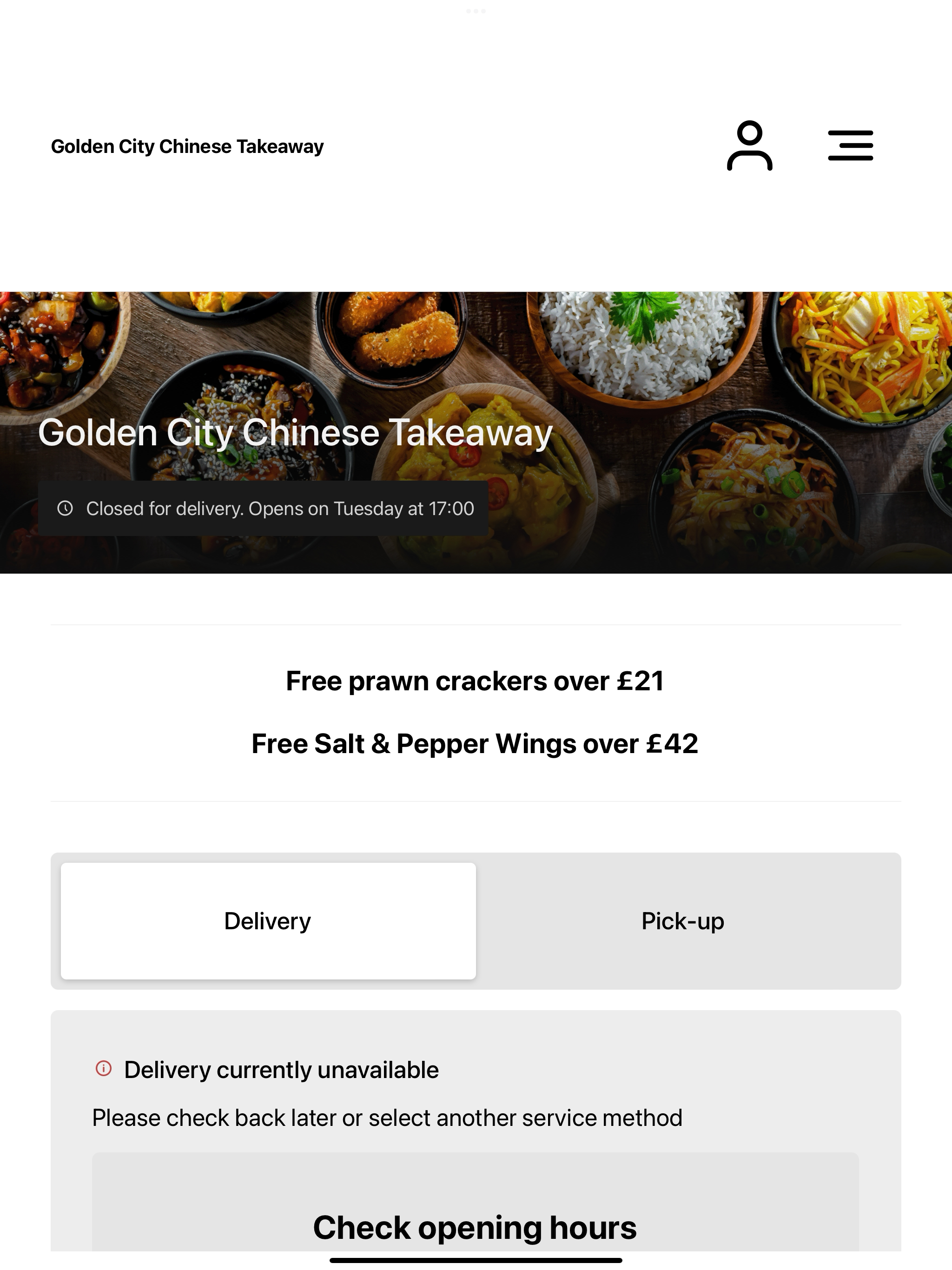 Golden City Chinese Takeaway