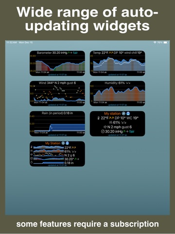PWS weather station monitor ipad screenshot 4