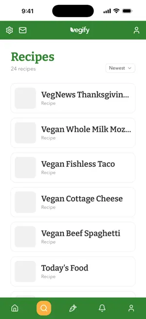 vegify.app screenshot 2