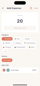 HomeSplit: Shared Expenses screenshot