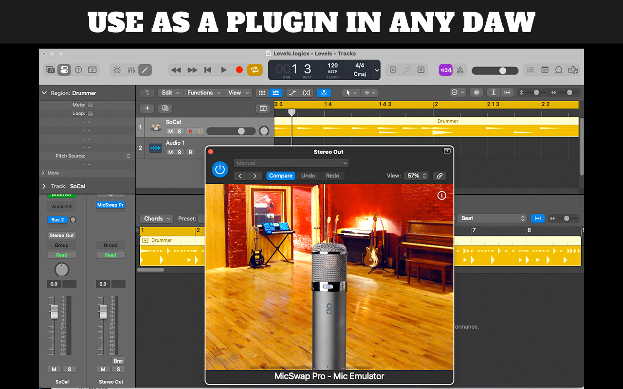 MicSwap: Microphone Recording