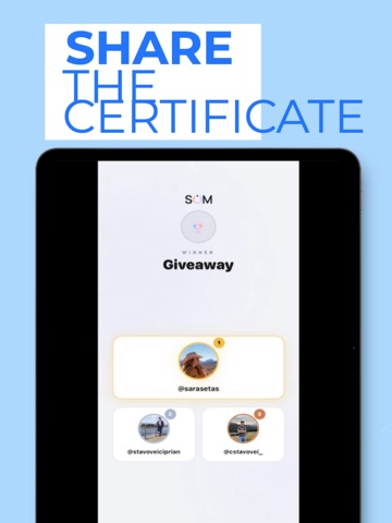 SOM | Sorteo de Comentarios iPad screenshot 4