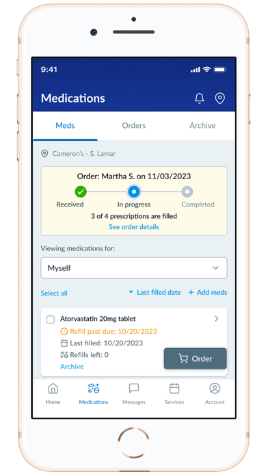 Preferred Cherokee Pharmacy iPhone screenshot 4 - Medical app