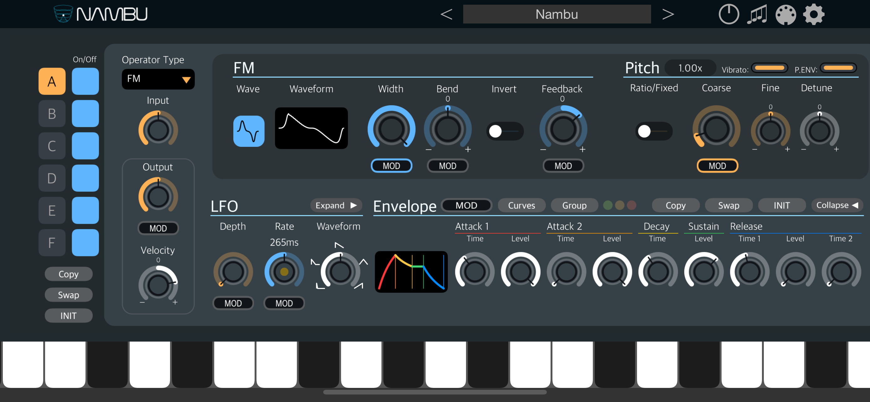 Nambu - AUv3 Plug-in Synth