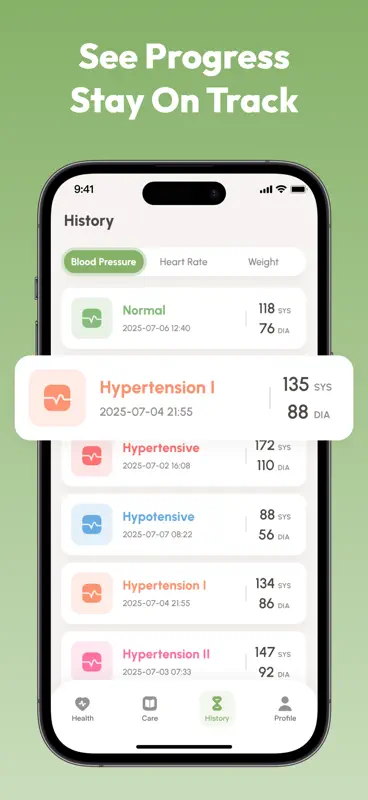 Blood Pressure Tracker+:AI Log screenshot 5 of 5