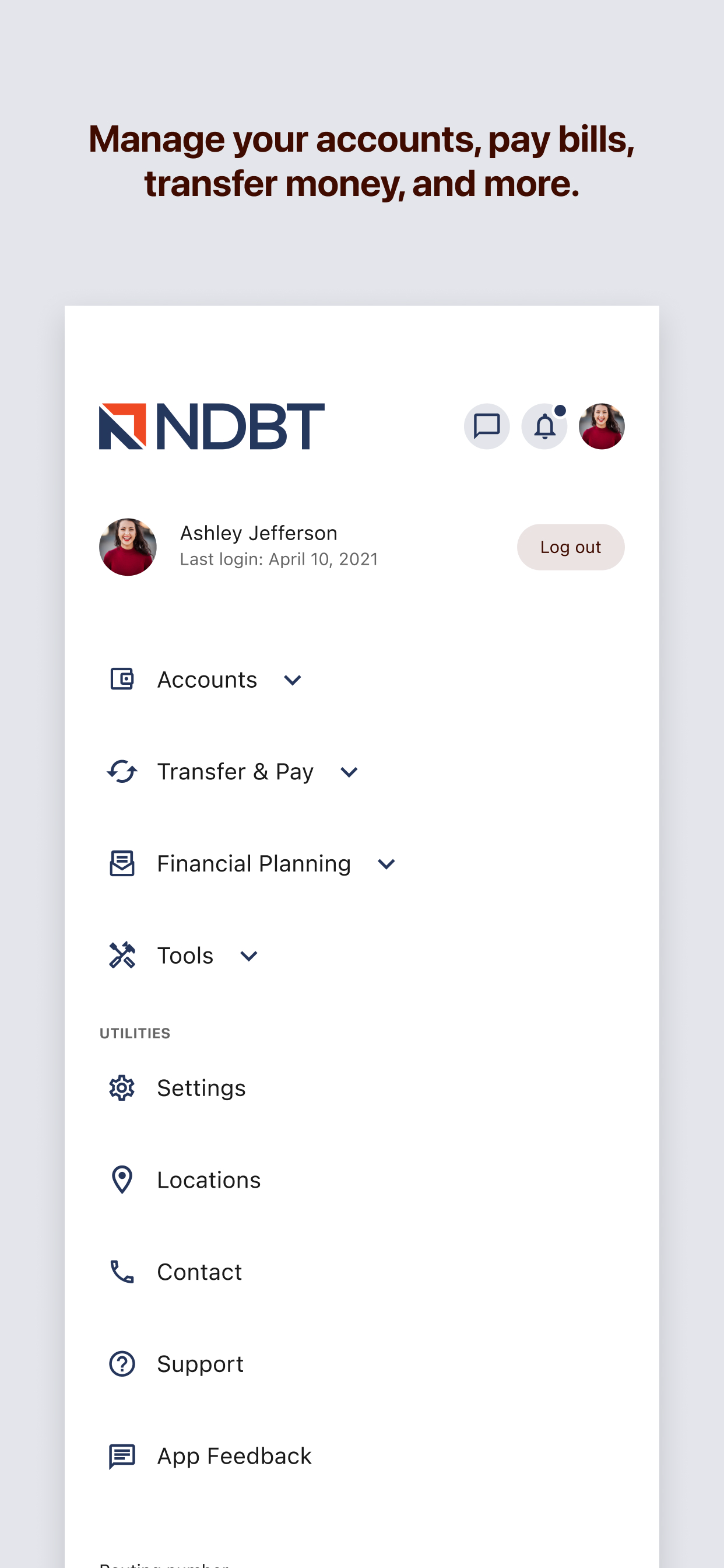NDBT Mobile Banking screenshot 4