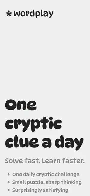 minute cryptic • wordplay screenshot 1