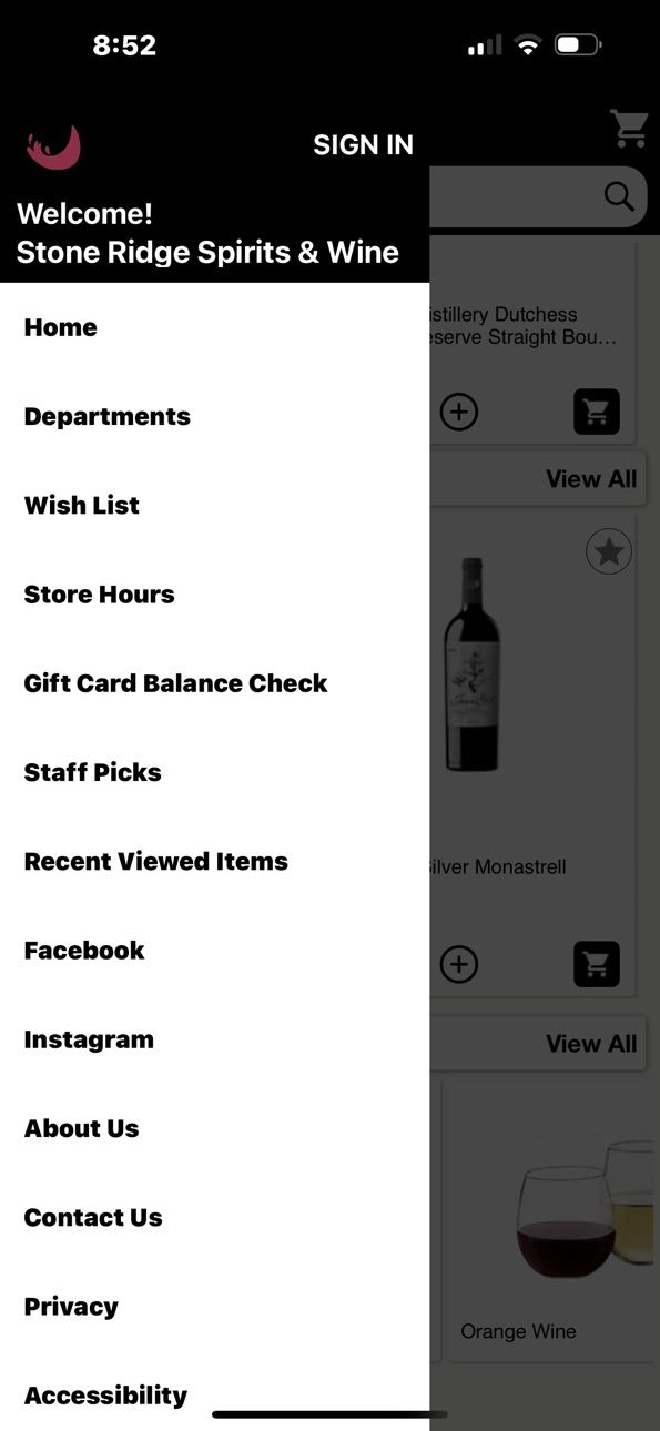 iPhone screenshot