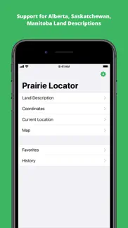prairie locator iphone screenshot 1