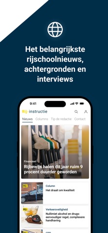 Rij-instructie iPhone screenshot 3