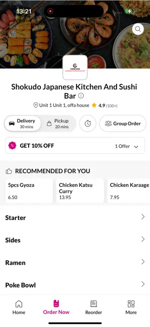 Shokudo Japanese Kitchen screenshot 2
