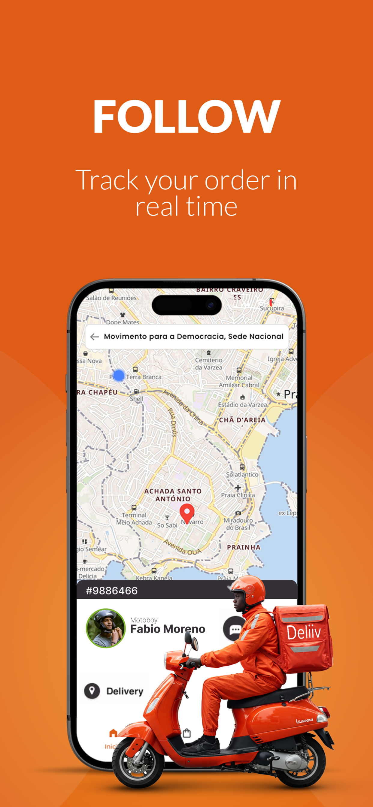 Deliiv: Food delivery