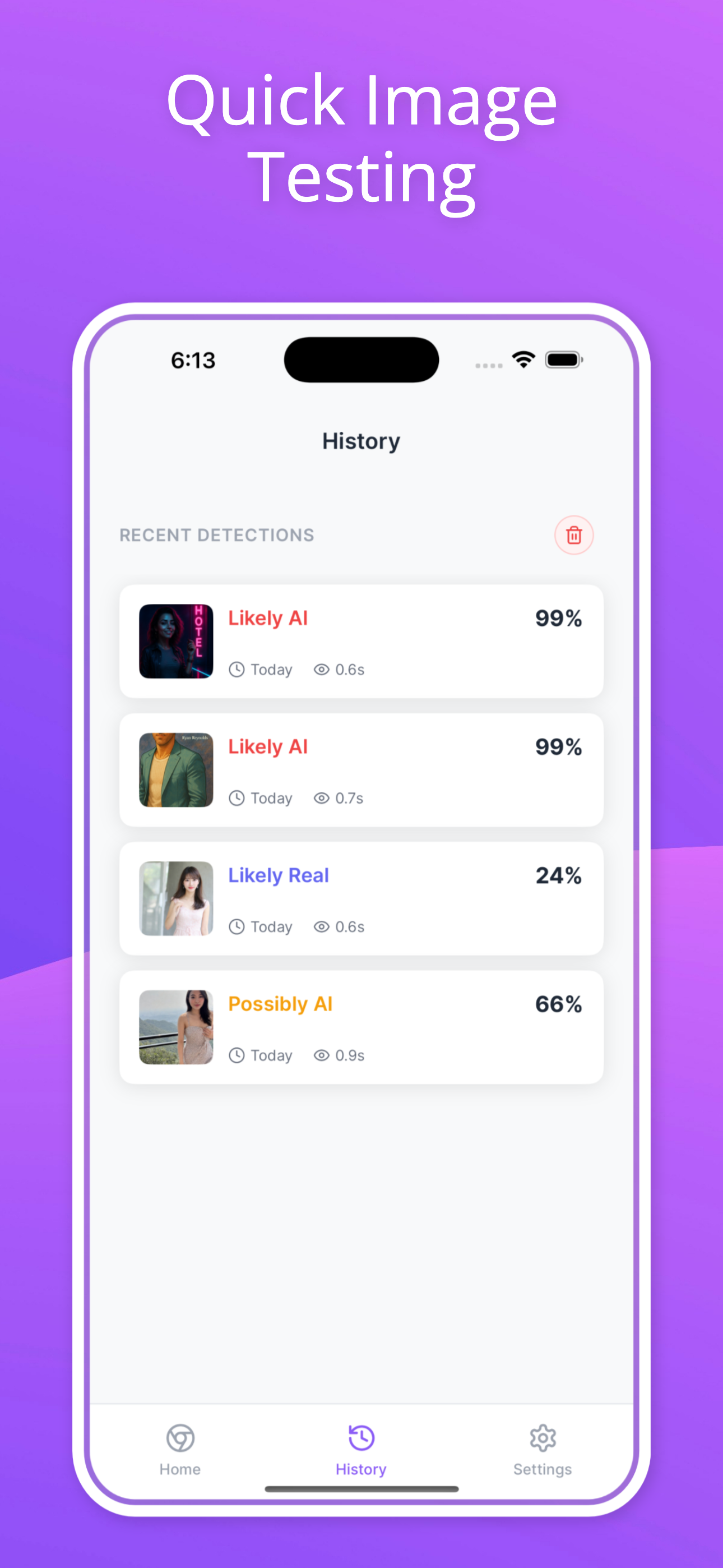 AI Detector – Image Checker