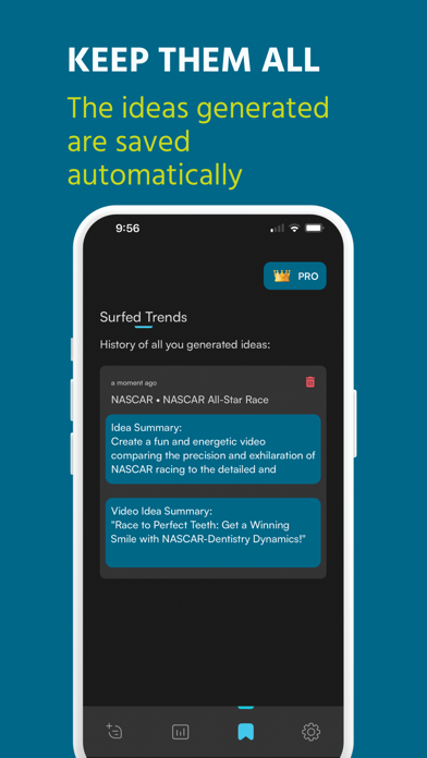 Nextwave Trends Idea Generator Screenshot