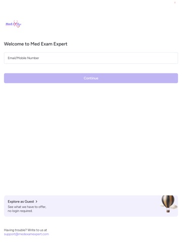 Med Exam Expert iPad screenshot
