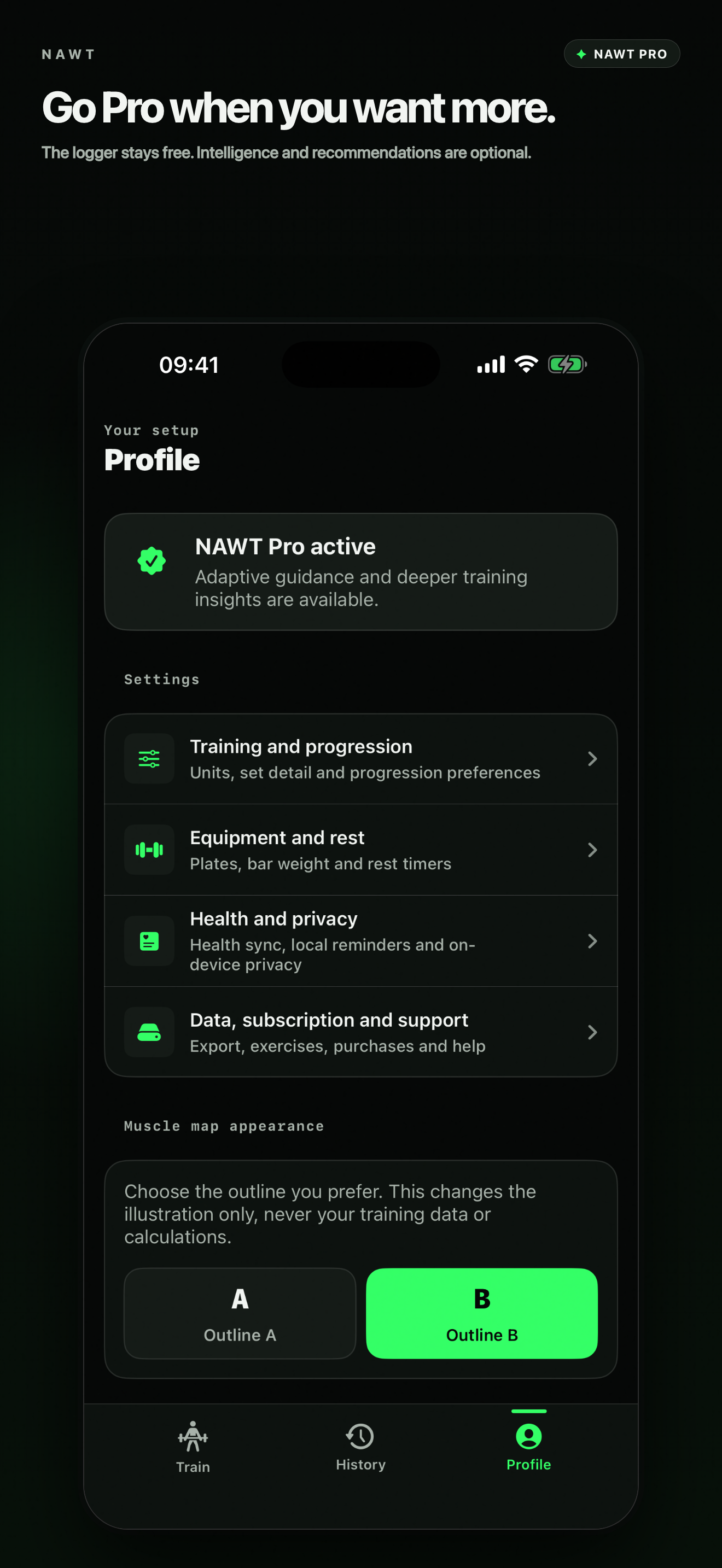 Workout Tracker & Log – NAWT screenshot 7
