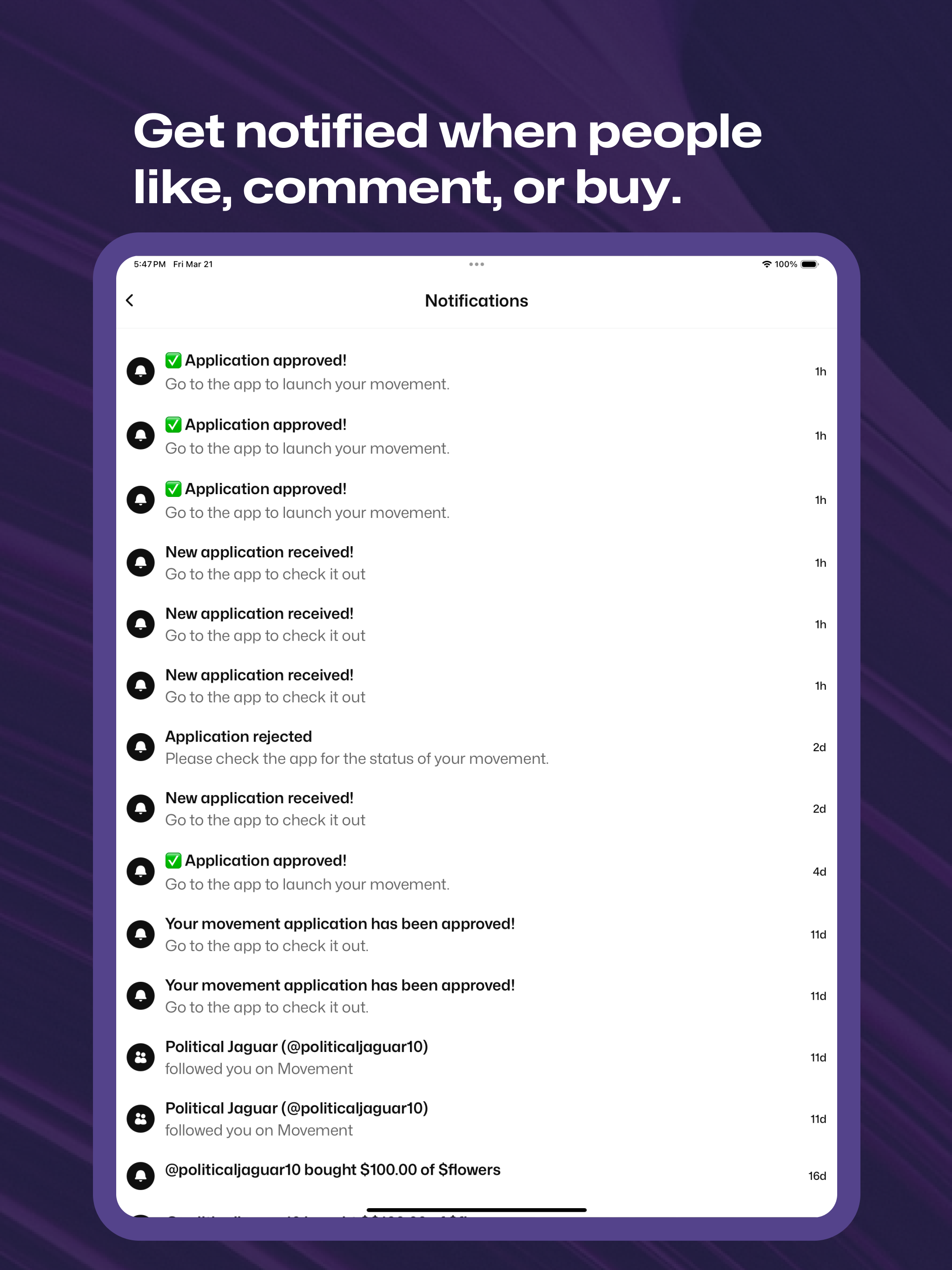 Movement Market