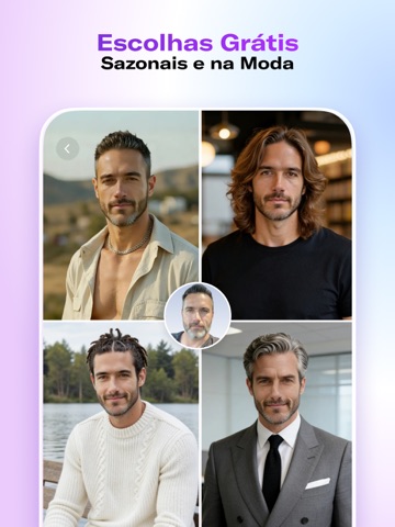 HairX AI，Experiência  de Corte iPad screenshot 5