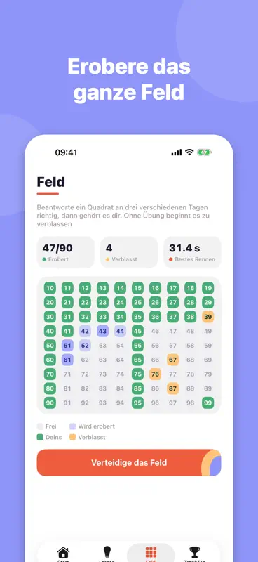 Quadratzahlen: Kopfrechnen screenshot 2 of 5