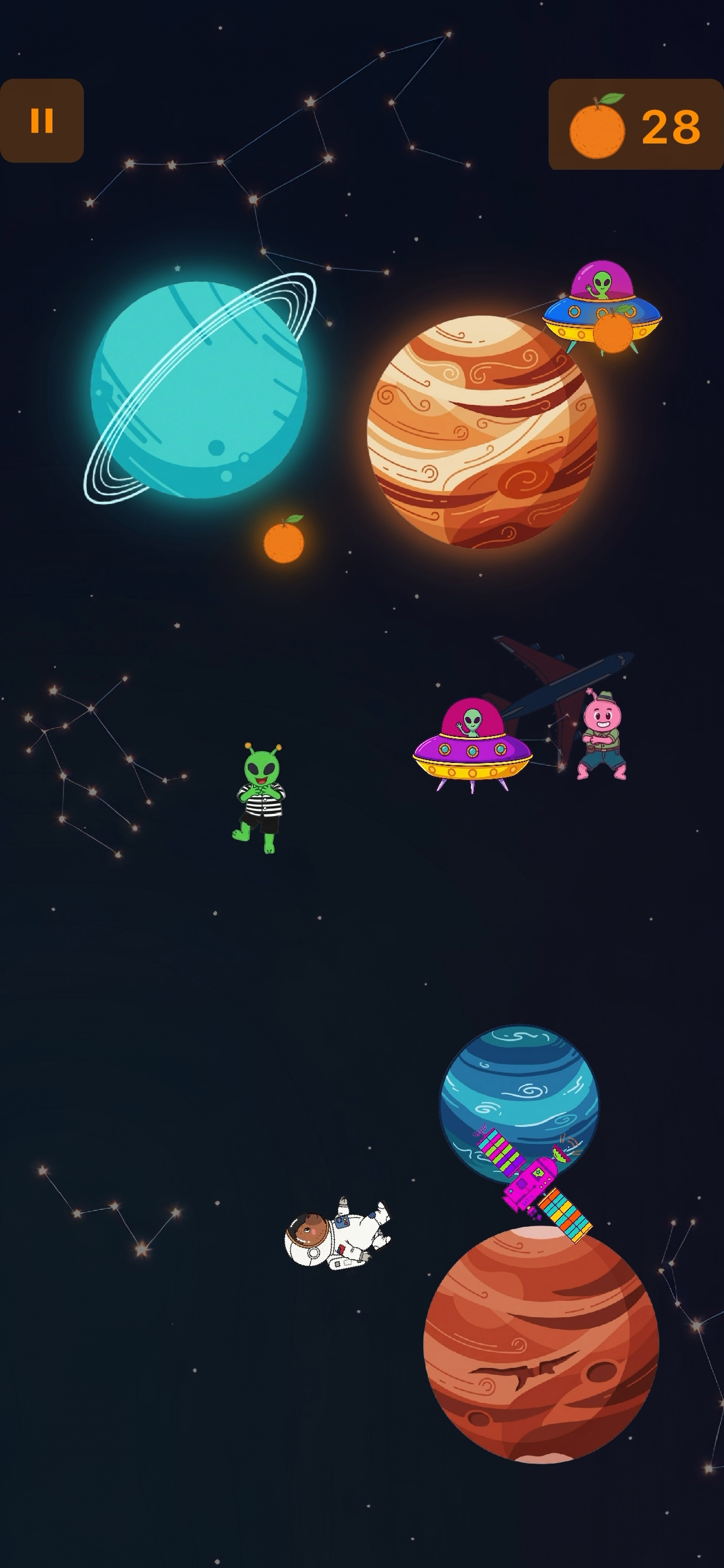 Orange Space: Fly to Explore screenshot 3