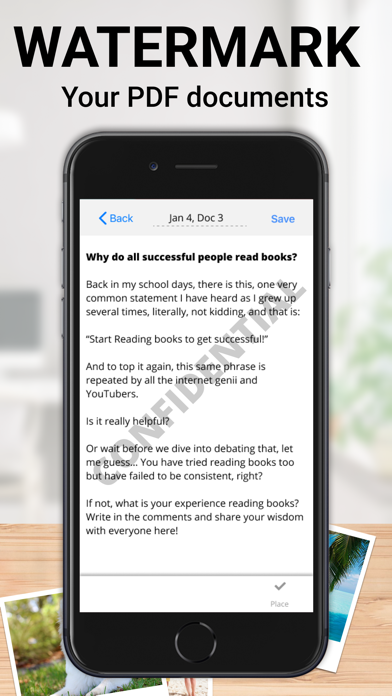 ProScan - Scanner To PDF iPhone screenshot 7 - Business app