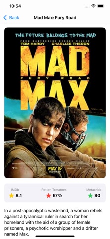 FlixWiz iPhone screenshot