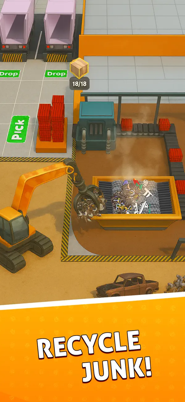 Screenshot #2 pour Junkyard City Scrap Tycoon