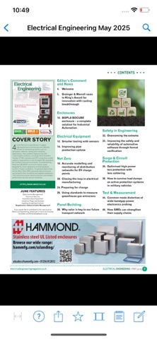 Electrical Engineering Mag iPhone screenshot