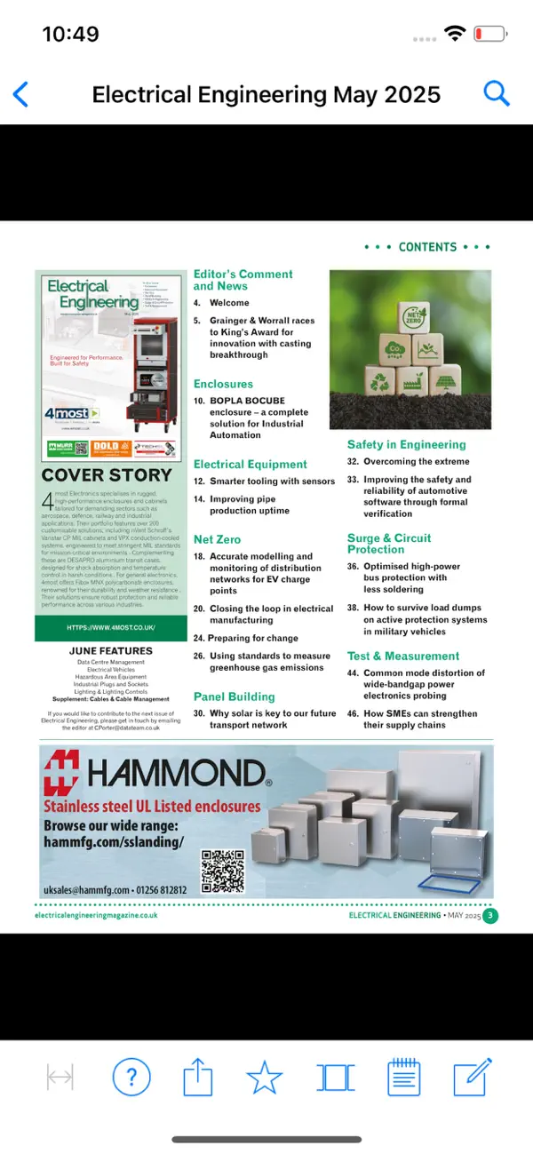 Screenshot #3 pour Electrical Engineering Mag