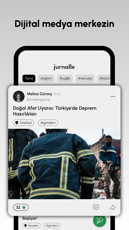 Jurnalle - Sosyal Haber Ağı screenshot-3