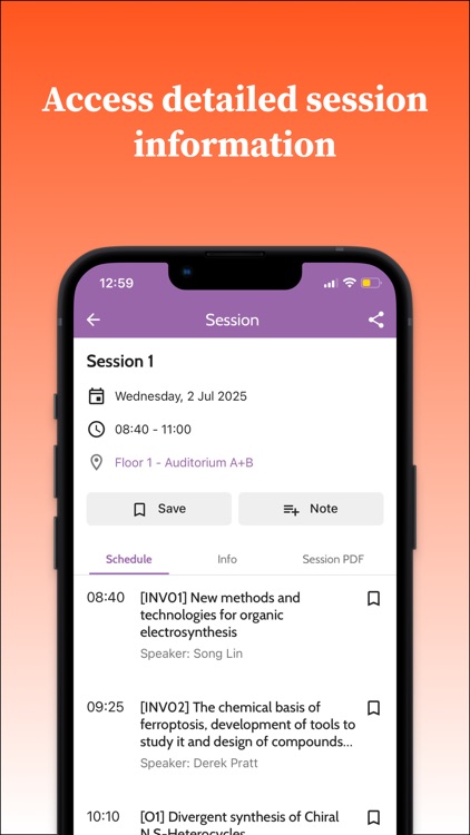 Elsevier Conferences App screenshot-3