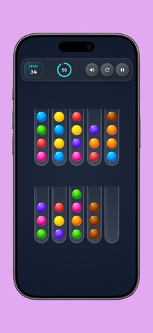 Ball Sort Puzzle-YOKIE iPhone screenshot