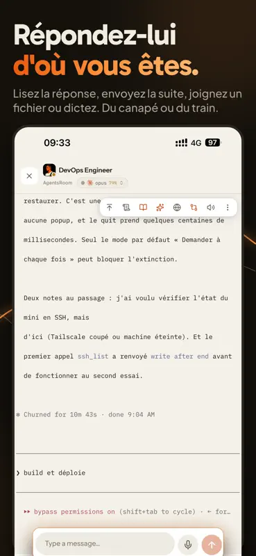 AgentsRoom: Dev Remote Control screenshot 4 of 10