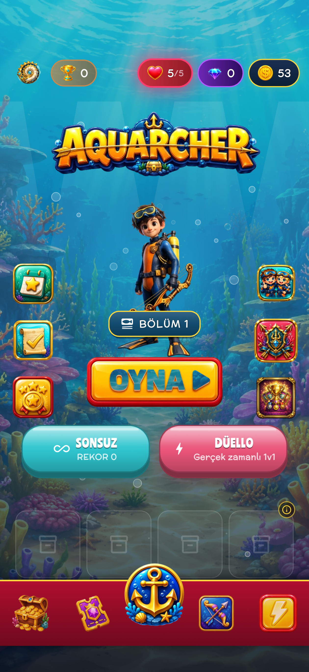 Aquarcher screenshot 3