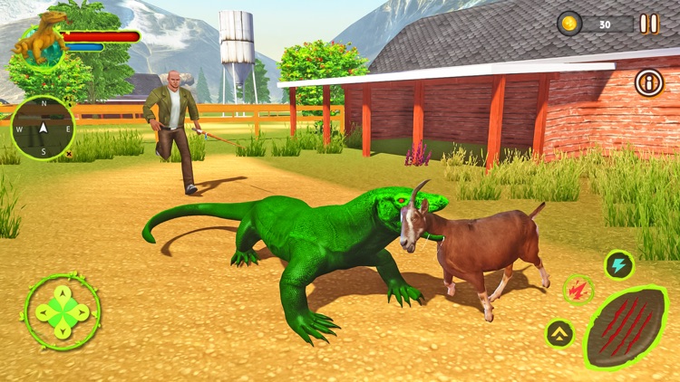 Komodo Dragon Snake Sim 3D