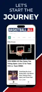 BasketballAll Latest News screenshot #1 for iPhone